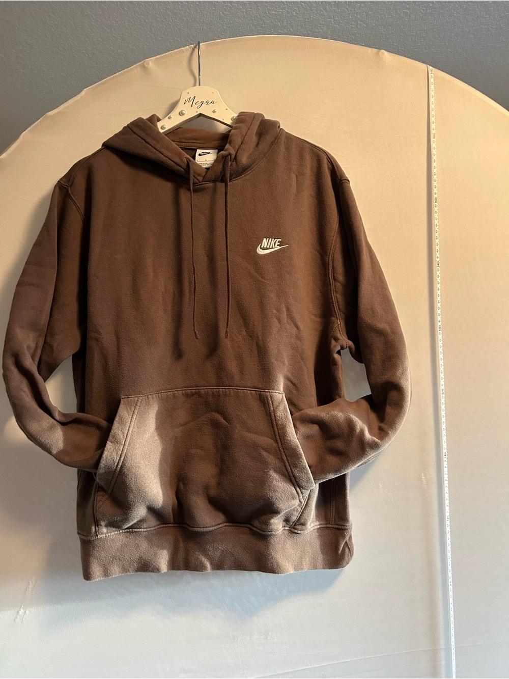Nike Brown Hooded Pullover Sweatshirt